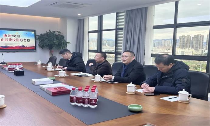 温州常务副市长杨胜杰一行莅临力诺项目视察并指导工作