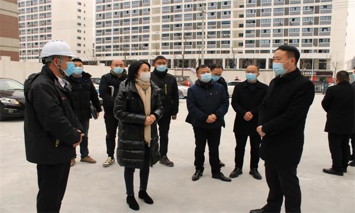 感谢瑞安市委书记麻胜聪一行莅临瑞志项目施工地指导工作！